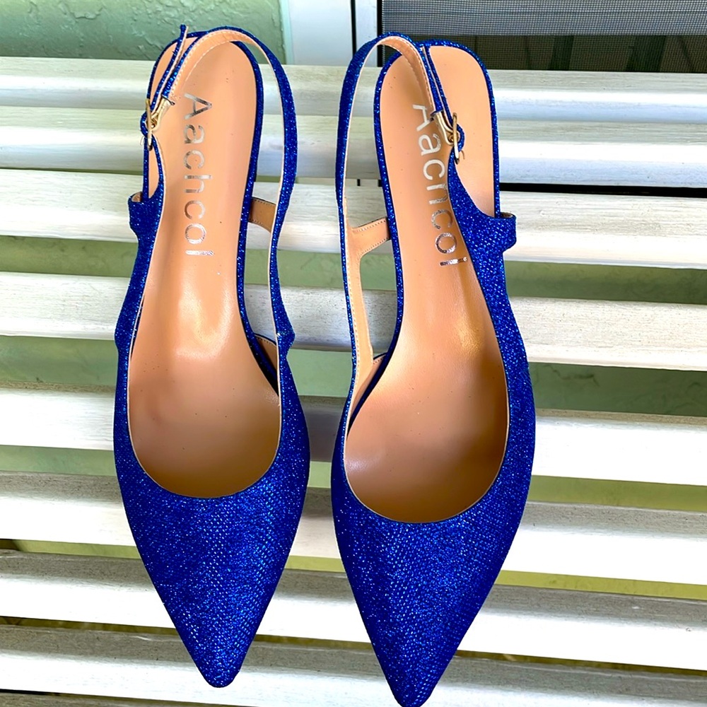New Aachcol Slingbacks 9.5